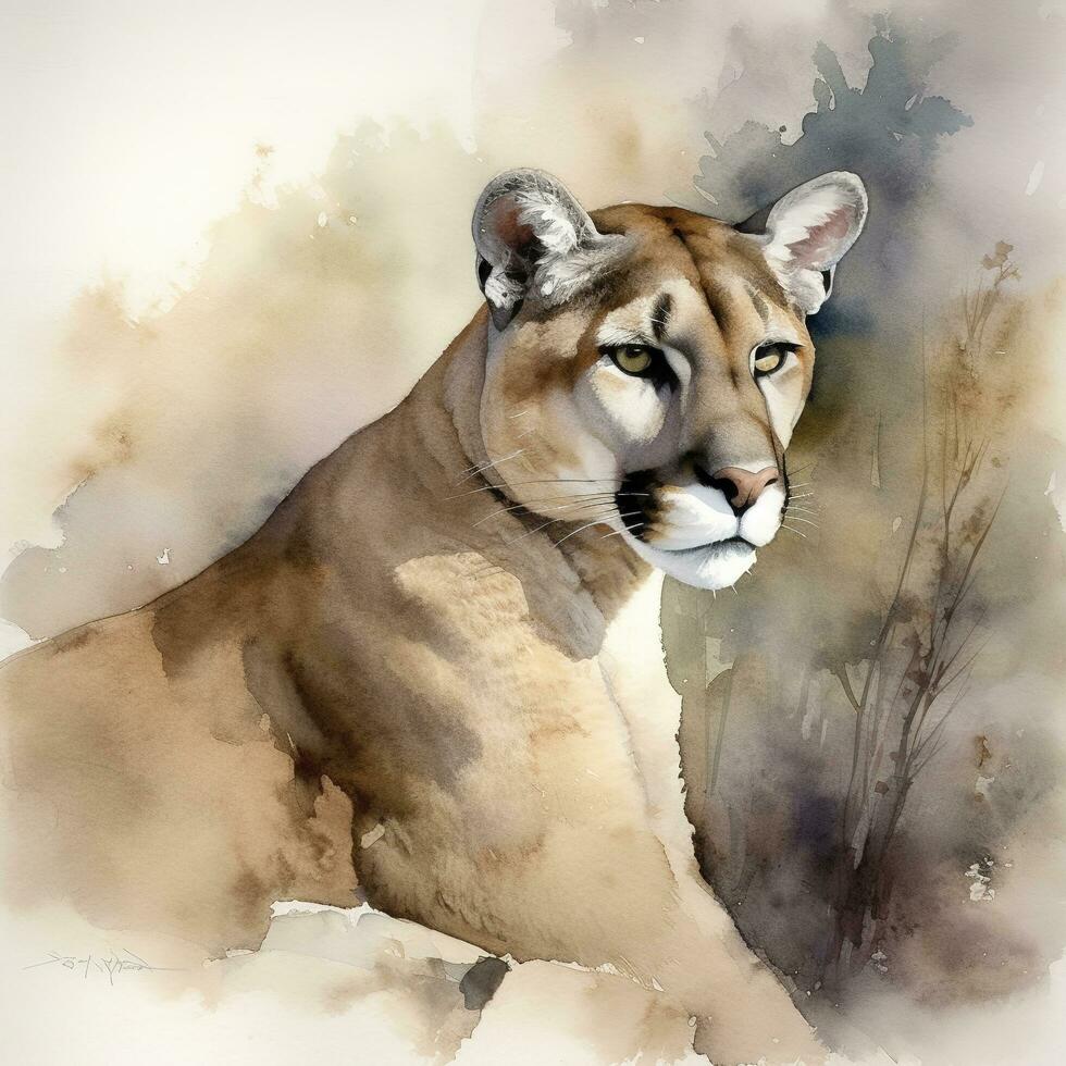 portrait of lynx, generate ai photo