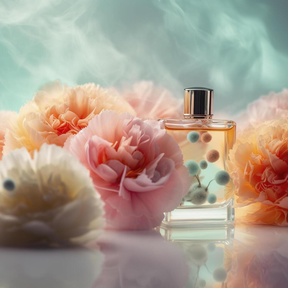 Sweet rose perfume , love romance gift anniversary , photo