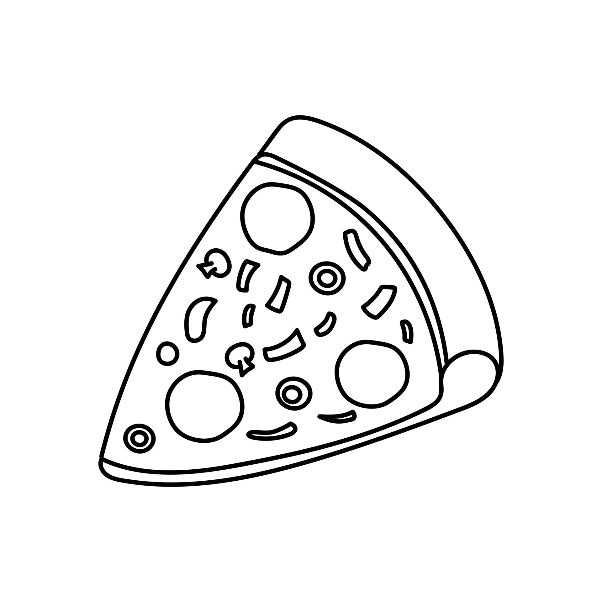 265 Square Pizza Sketch Images, Stock Photos & Vectors | Shutterstock