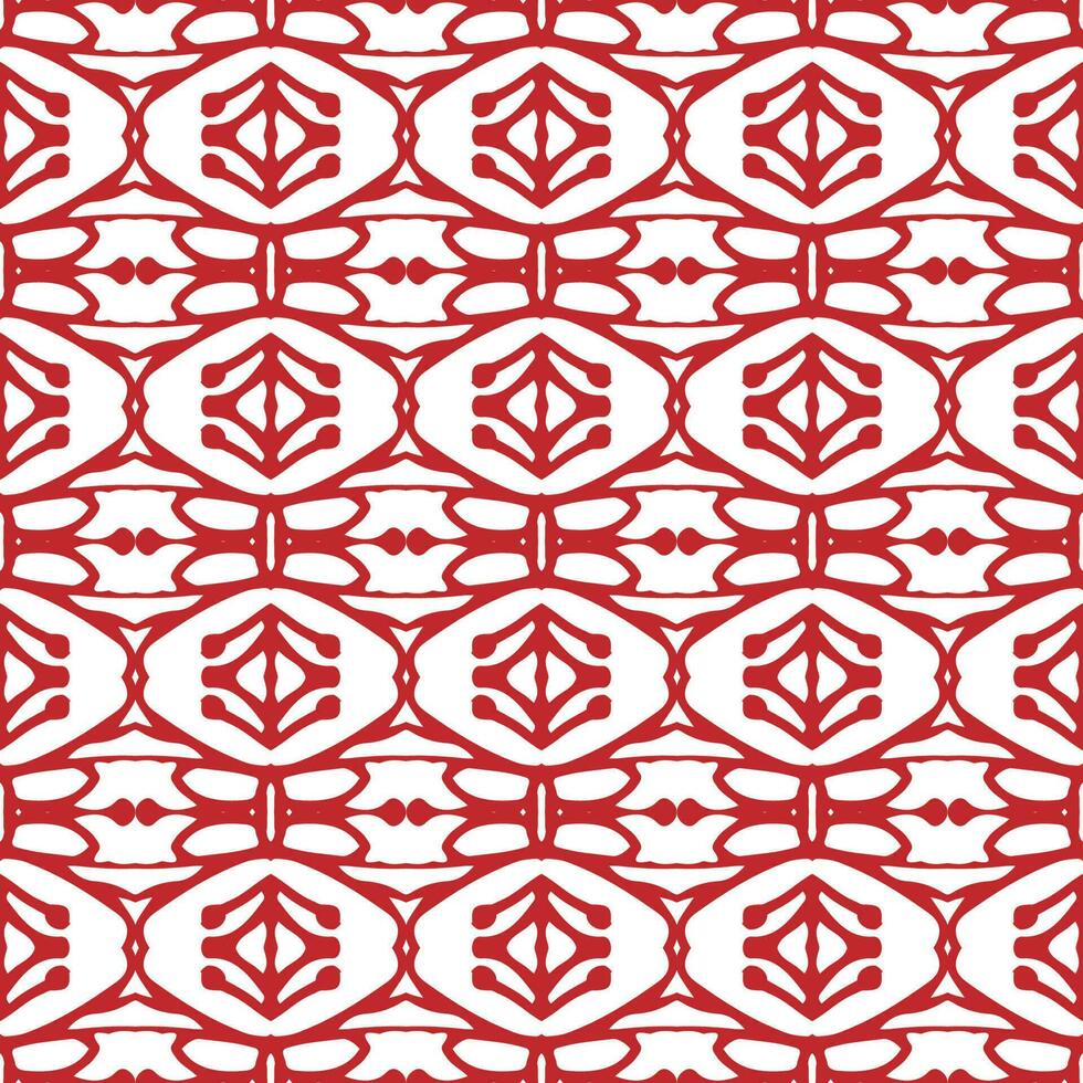 New Year Christmas pattern. Abstract White-red seamless pattern. EPS10 vector