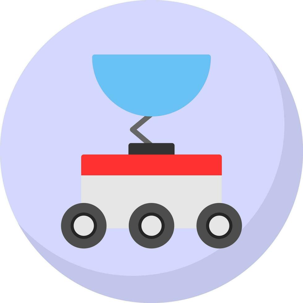 Moon rover Vector Icon Design