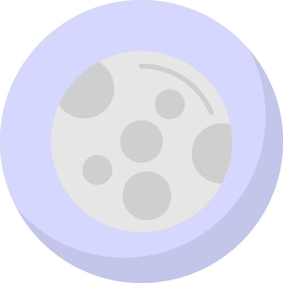 Moon Vector Icon Design