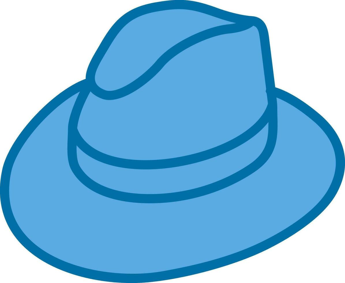 diseño de icono de vector de sombrero