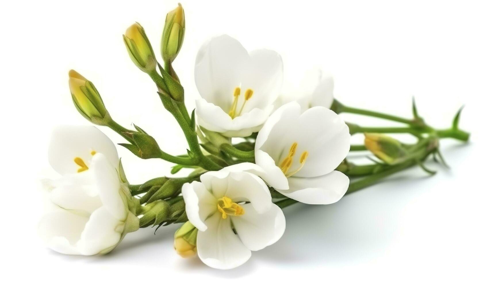 blanco flores generativo foto