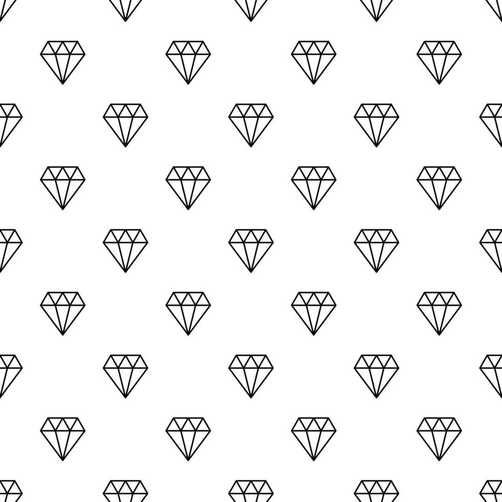 Vector pattern with diamonds. Seamless pattern can be used for wallpaper, pattern fills, surface textures web page background and fabrics.