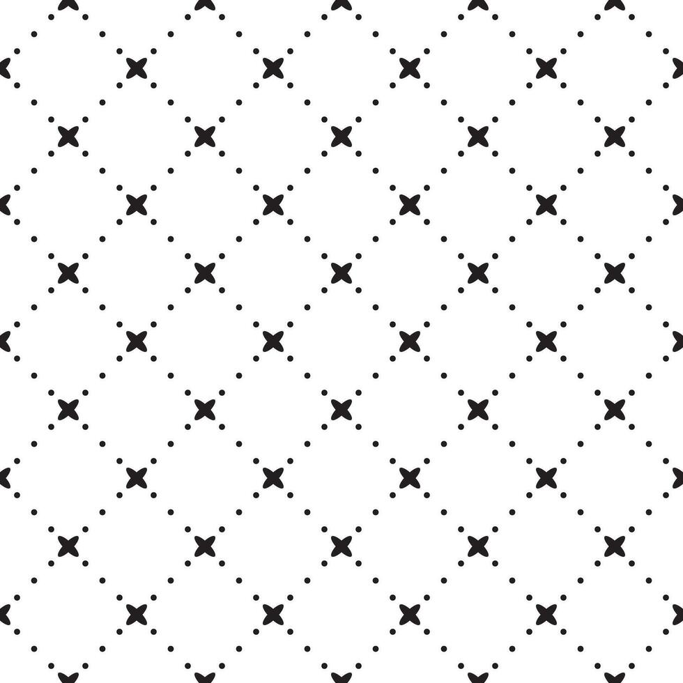 punteado línea rombo sin costura modelo. moderno elegante textura. repitiendo geométrico losas con punteado rombo. negro geométrico forma diagonal repetible en blanco antecedentes. vector
