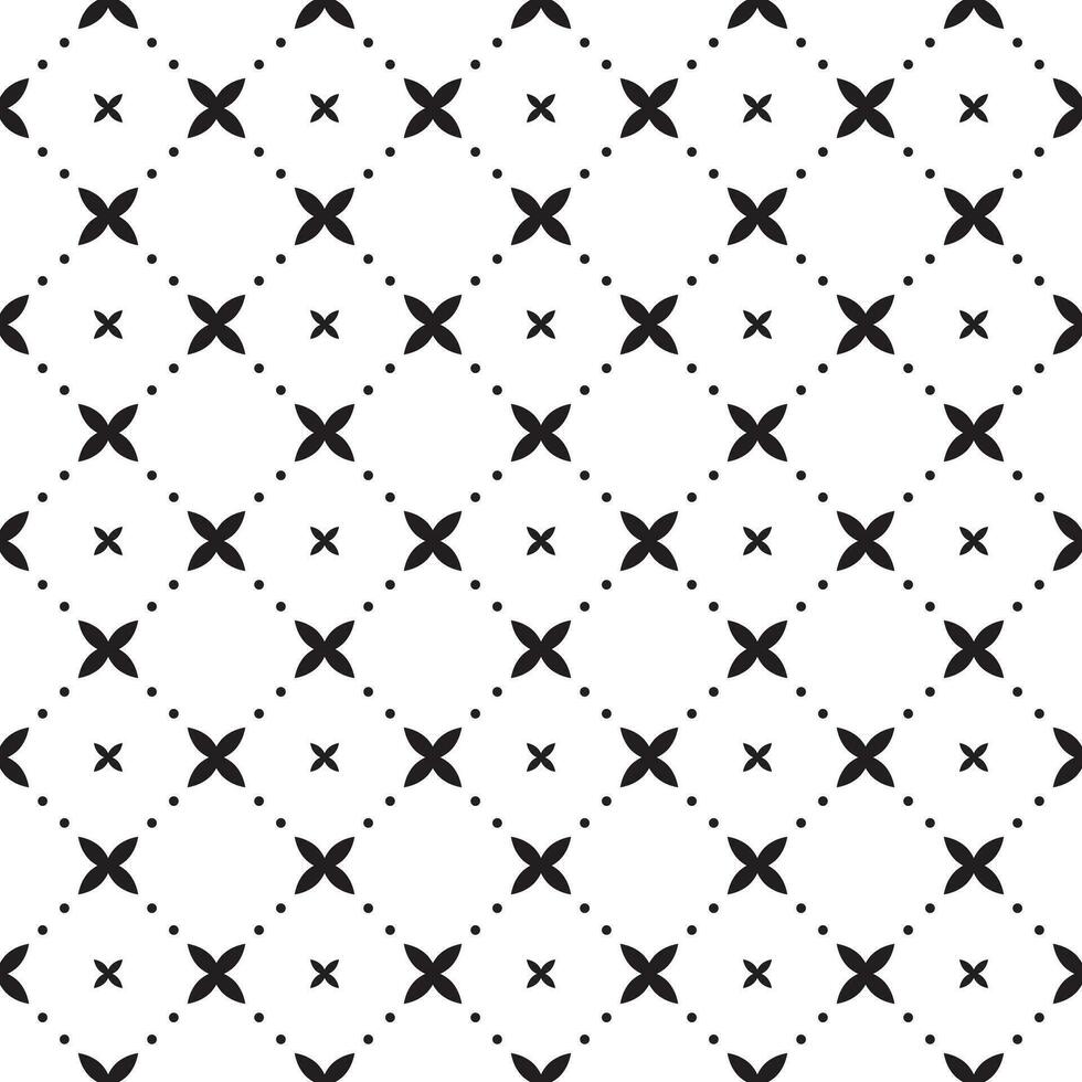 Dotted line rhombus seamless pattern. Modern stylish texture. Repeating geometric tiles with dotted rhombus. Black geometric shape diagonal repeatable on white background. vector