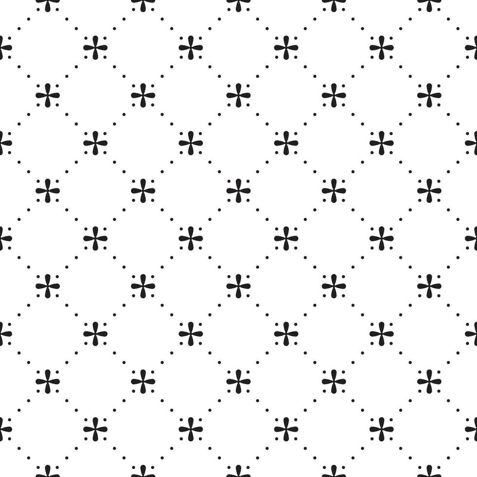 Dotted line rhombus seamless pattern. Modern stylish texture. Repeating geometric tiles with dotted rhombus. Black geometric shape diagonal repeatable on white background. vector