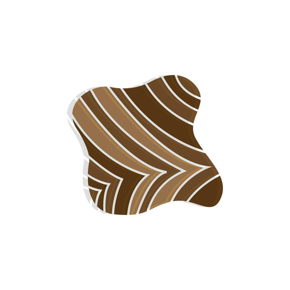 Wood Logo, Wood Layers And Natural Fibers Design, Carpenter Vector, Wood Tools vector