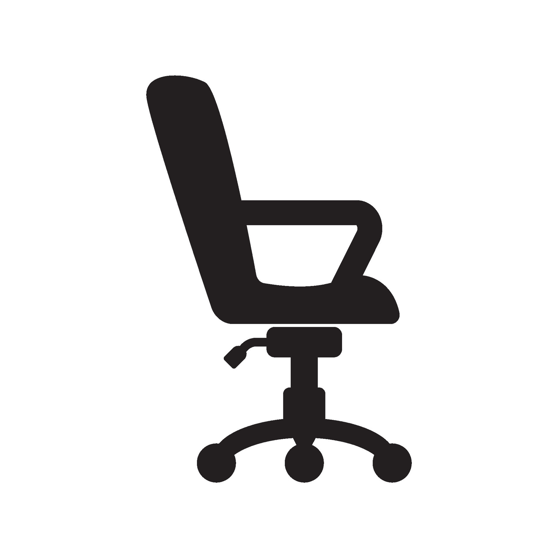 Office chair logo icon,vector illustration template design. 25437100