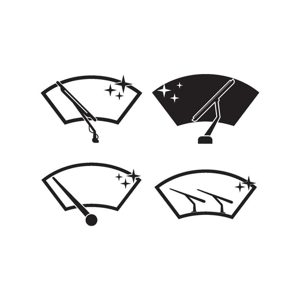 Wiper icon vector illustration symbol design