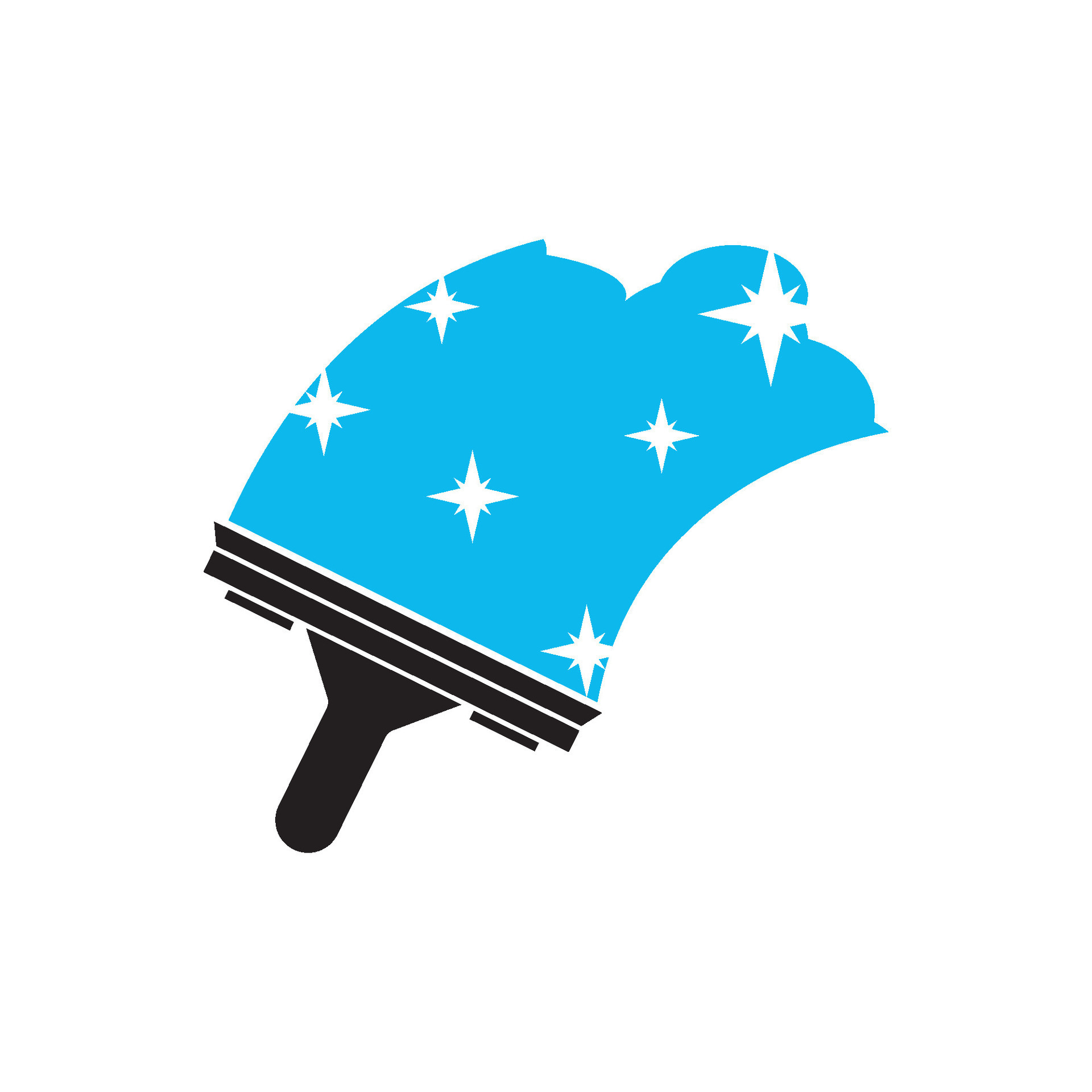 Glass cleaning tool icon logo illustration template design. 25437244 Vector Art at Vecteezy