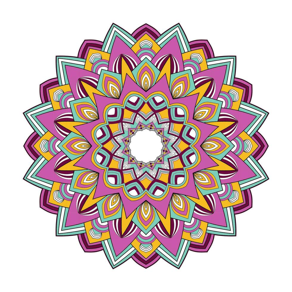 Mandala Design Vector Template