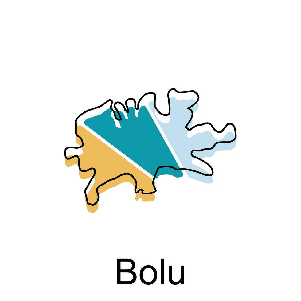 bolu mundo mapa vector diseño plantilla, gráfico estilo aislado en blanco fondo, adecuado para tu empresa