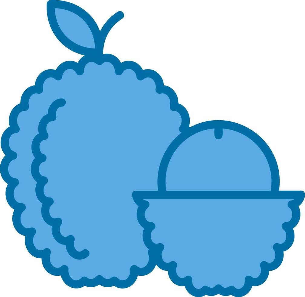 Lychee Vector Icon Design