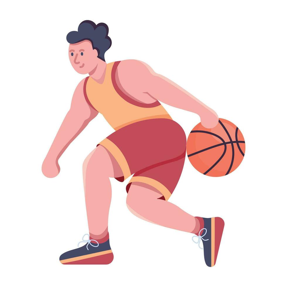 de moda baloncesto habilidad vector