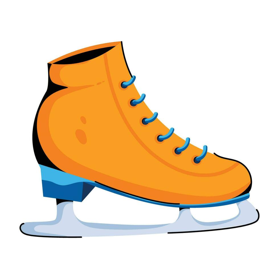Trendy Skating Shoe vector