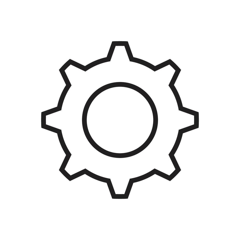Gear Logo Template vector icon illustration design