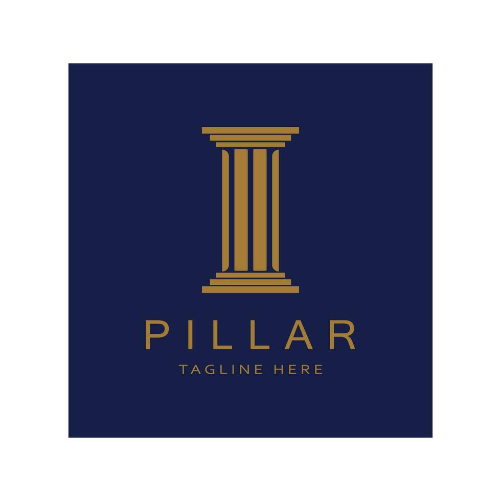 Column Logo vector symbol Template