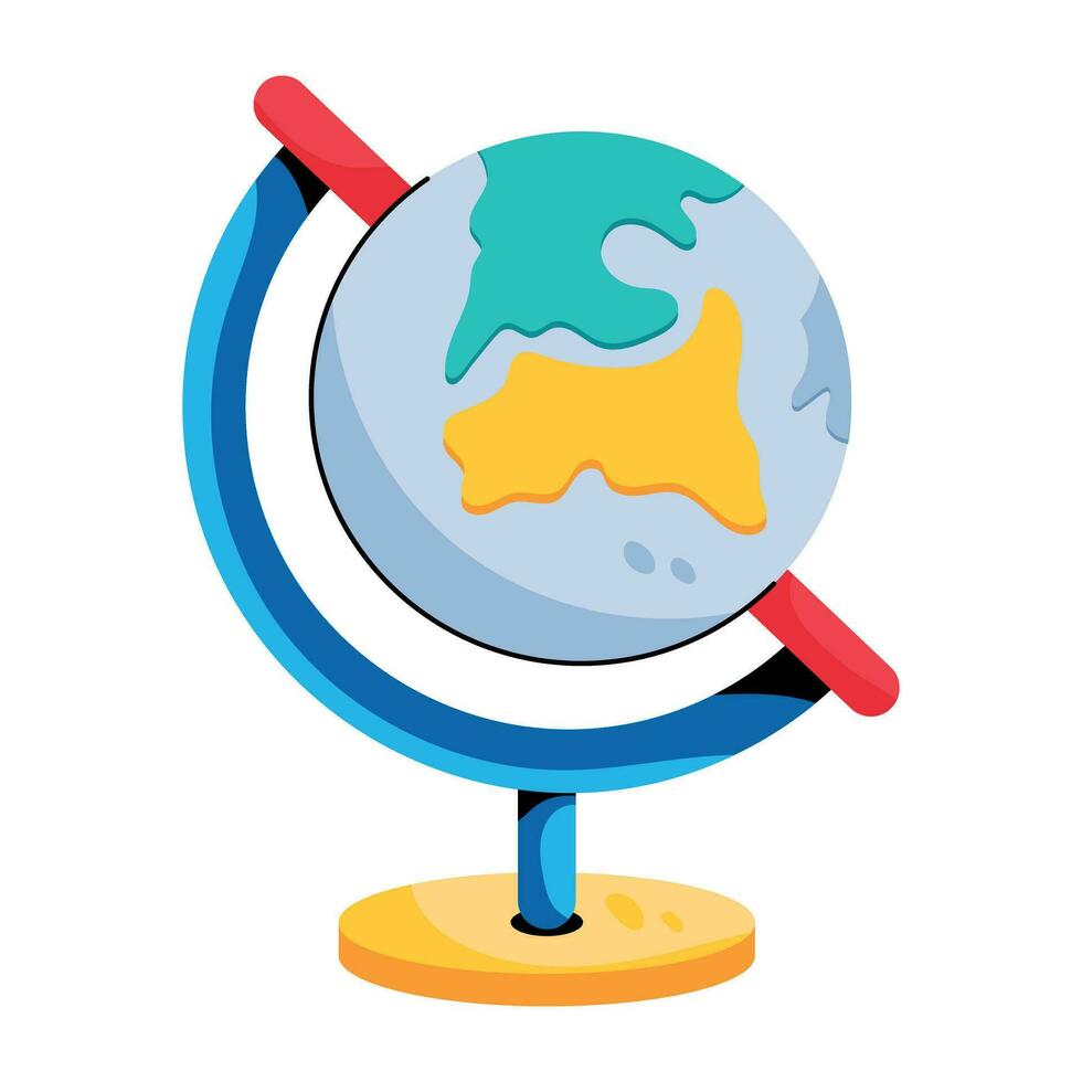 Trendy Globe Concepts vector