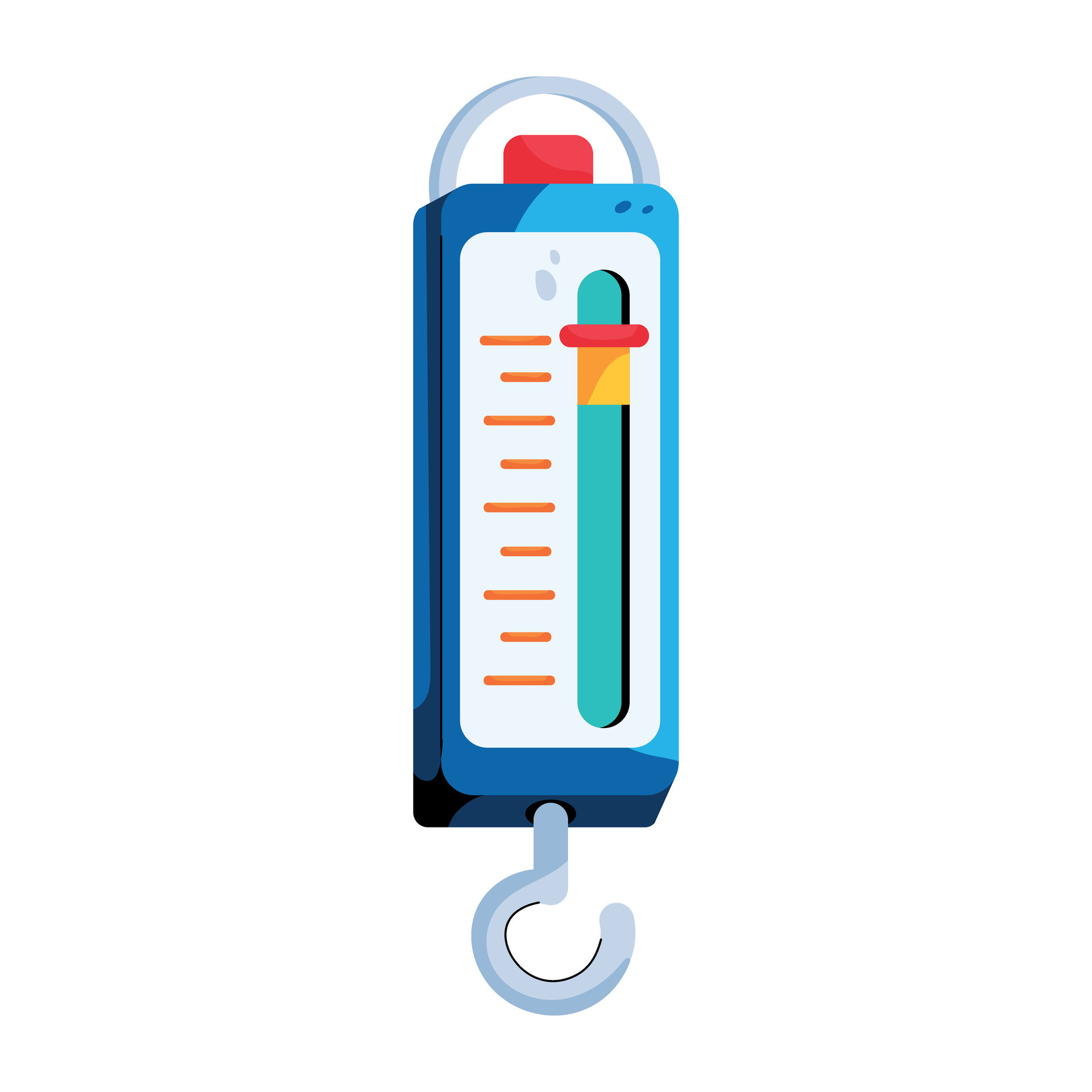Trendy Newton Meter 25439872 Vector Art at Vecteezy