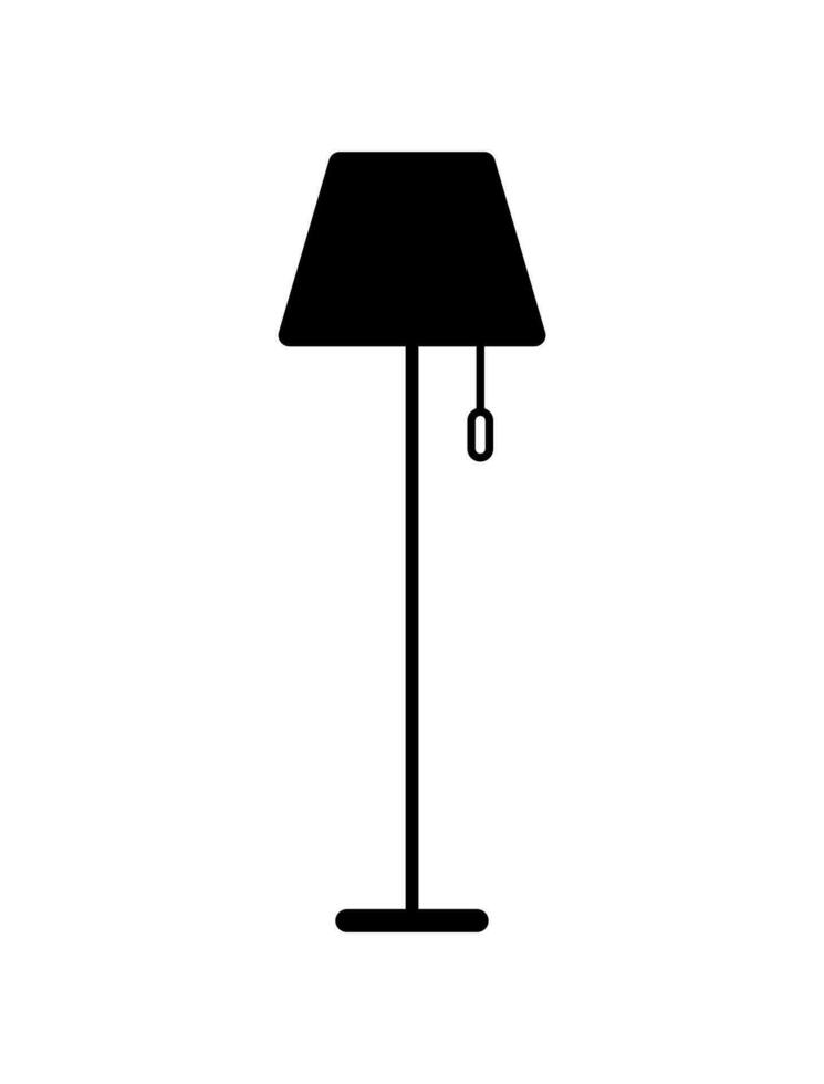 Vector element of Floor lamp.