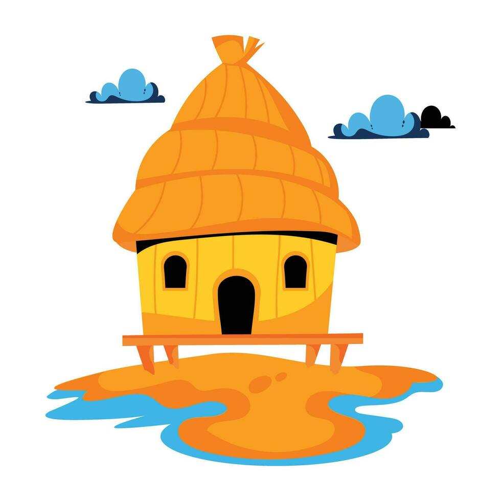 Trendy Cottage Concepts vector
