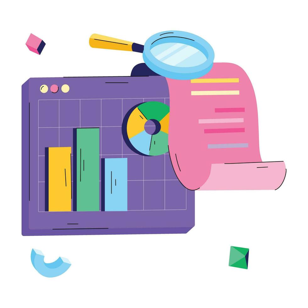Trendy Web Infographics vector