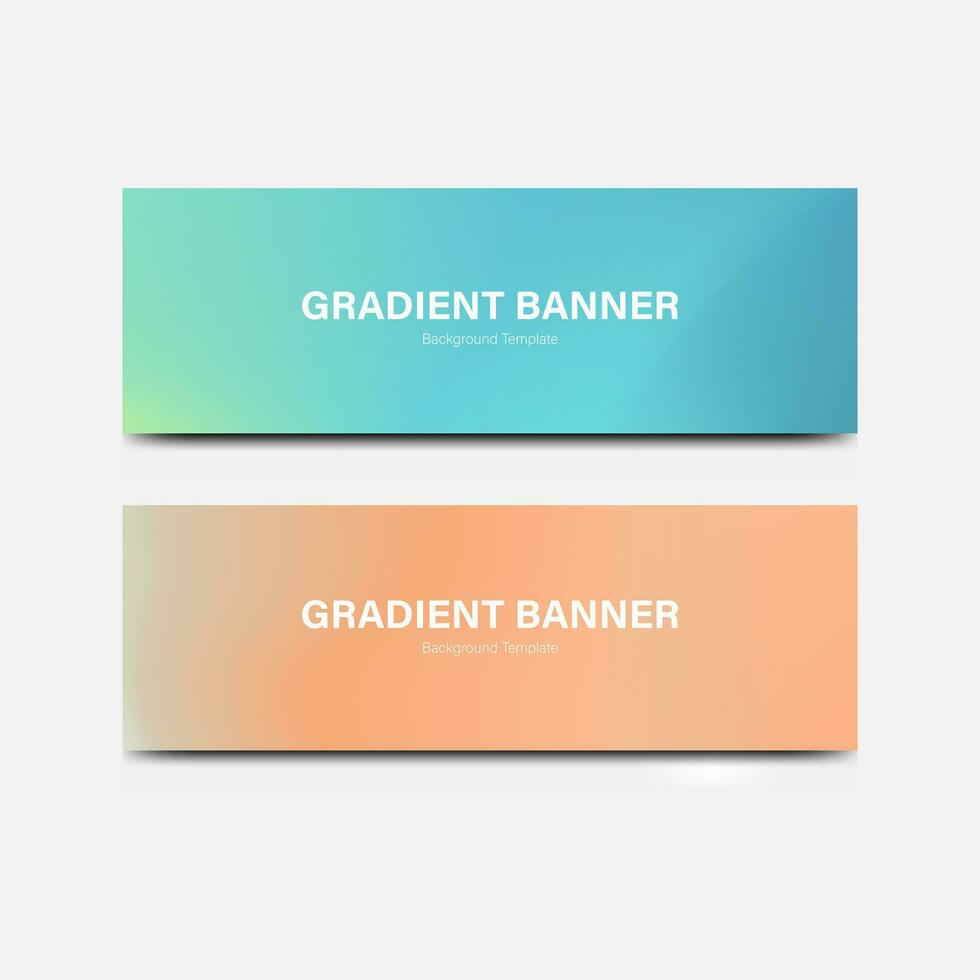 beautiful abstract gradation background to use for banner template vector