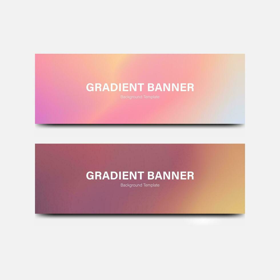 beautiful abstract gradation background to use for banner template vector