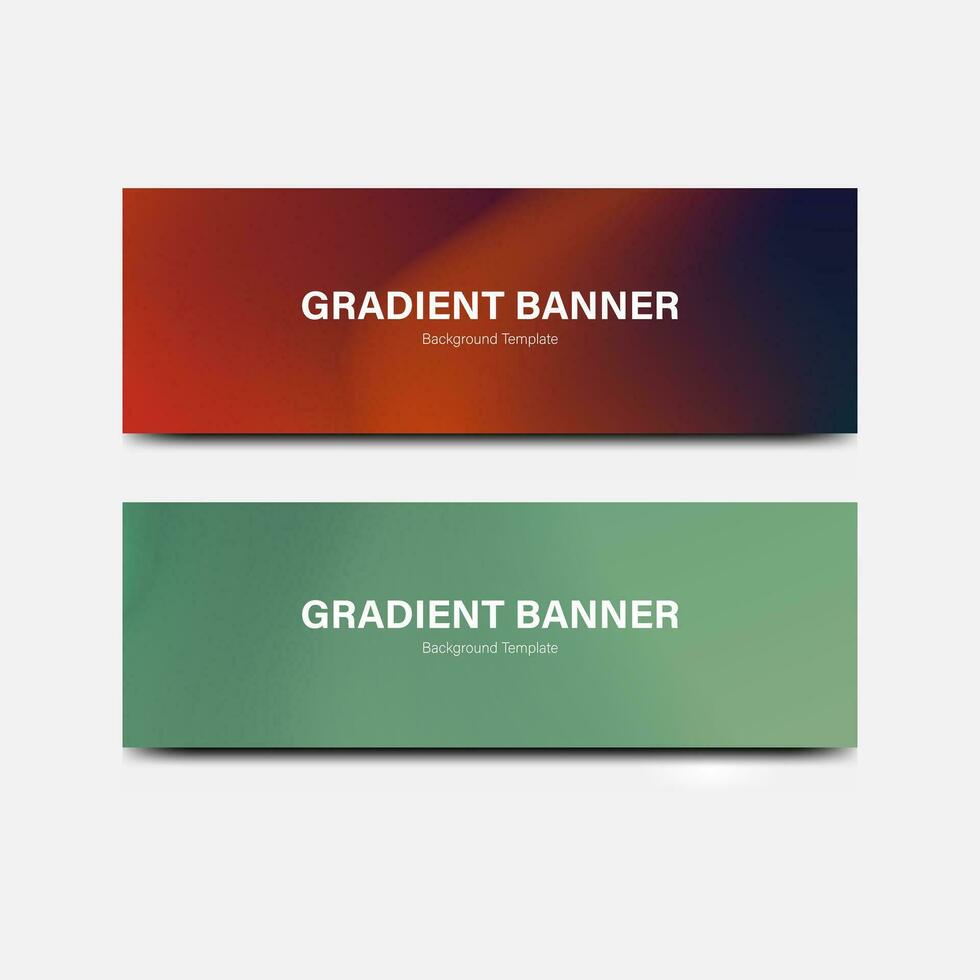 beautiful gradient abstract background used for banner template vector