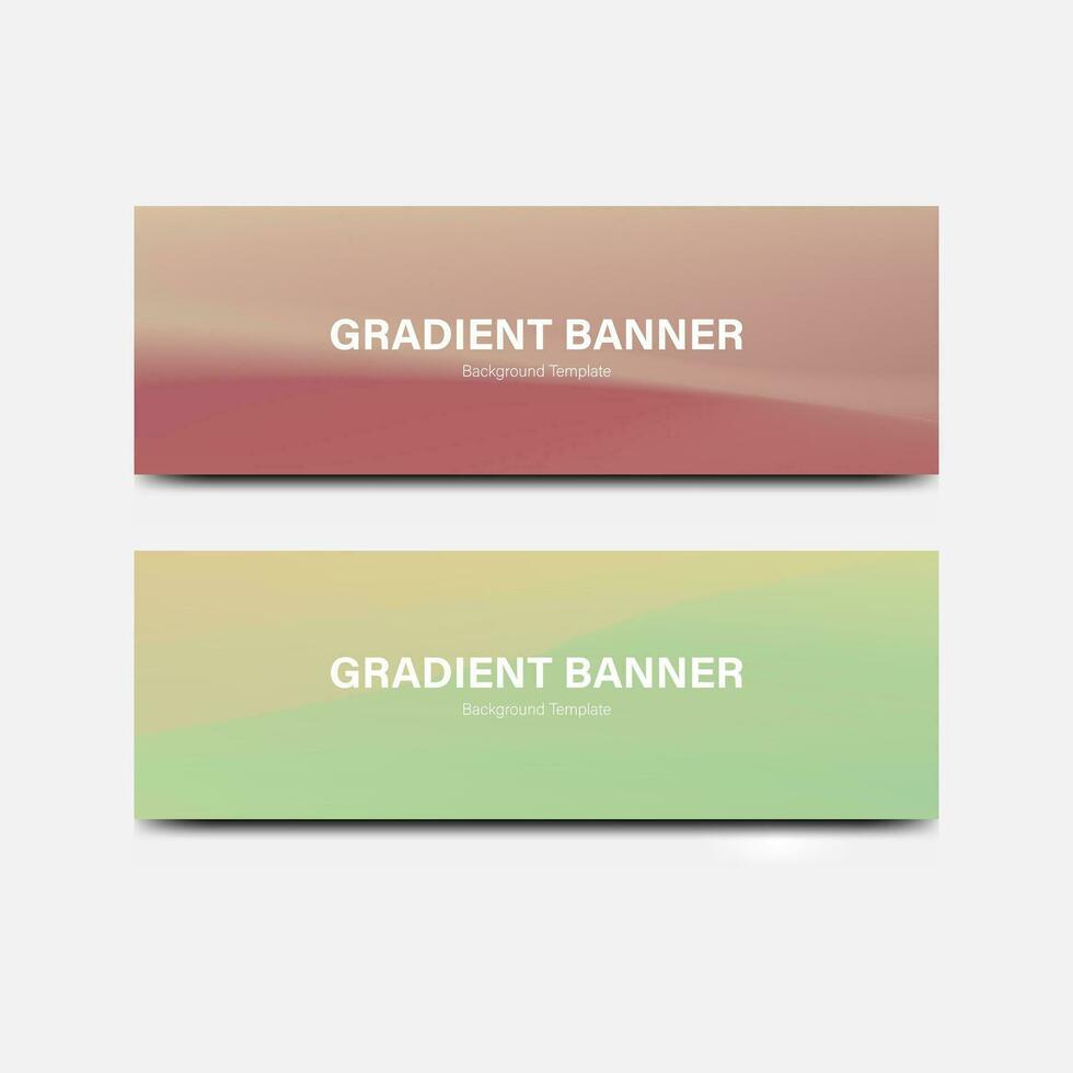 header banner abstract gradient background vector