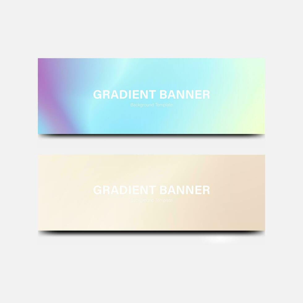 beautiful abstract gradation background to use for banner template vector