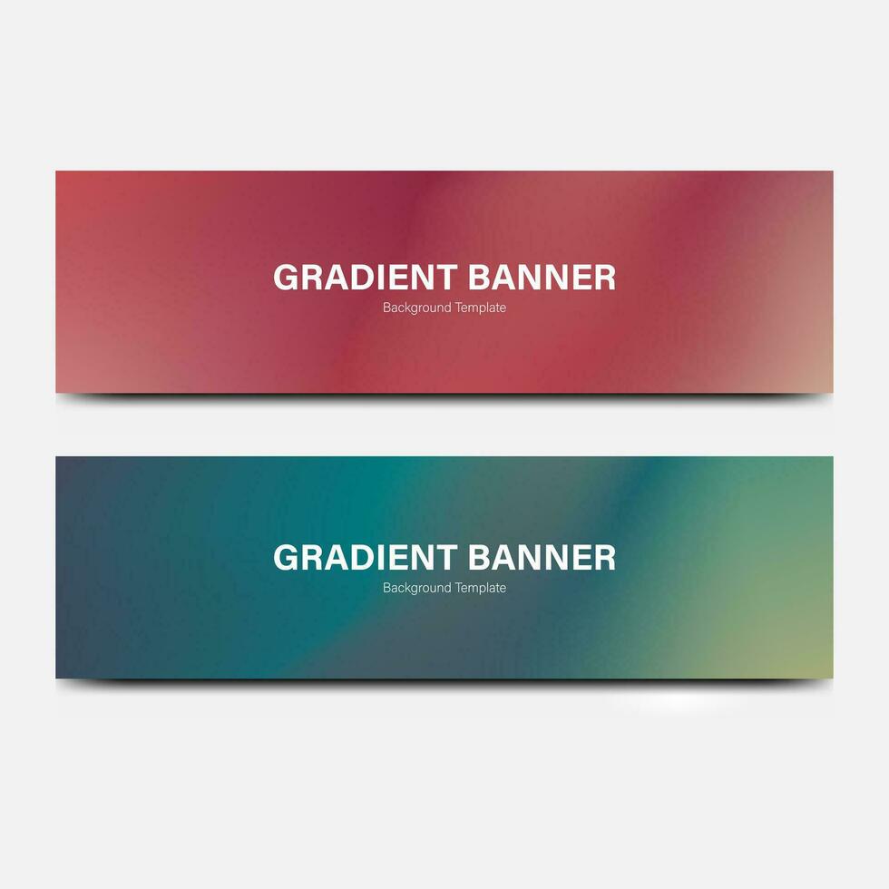 header banner abstract gradient background vector