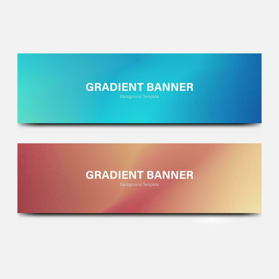 header banner abstract gradient background vector
