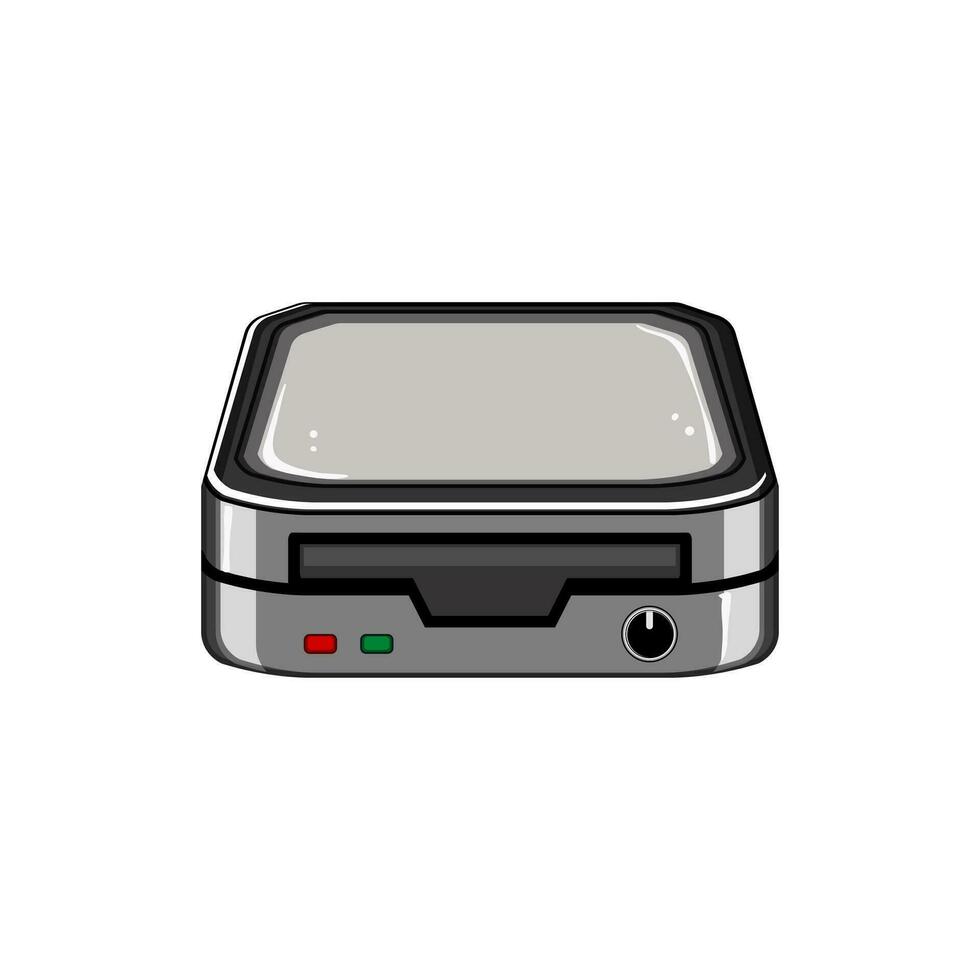 machine waffle iron cartoon vector illustration 25440812 Vector Art at