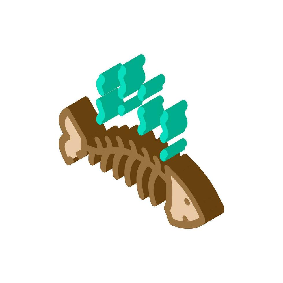 stench smell isometric icon vector illustration
