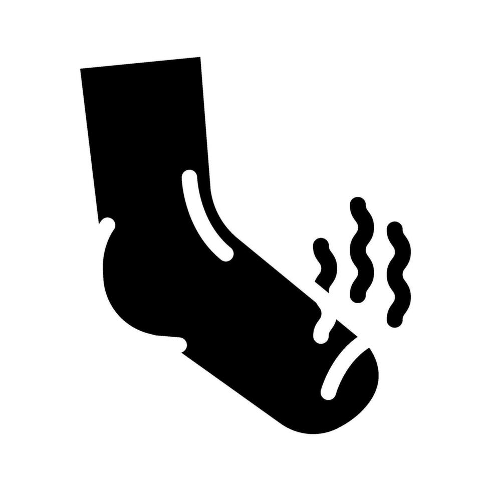 stink smell glyph icon vector illustration