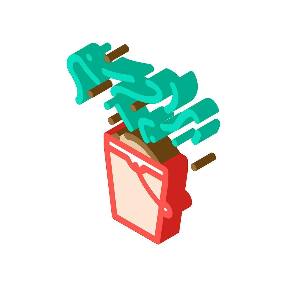 odor smell isometric icon vector illustration