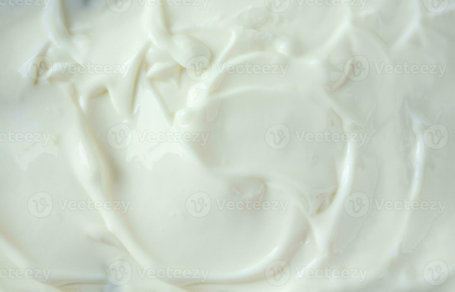 Texture of Greek Yoghurt photo