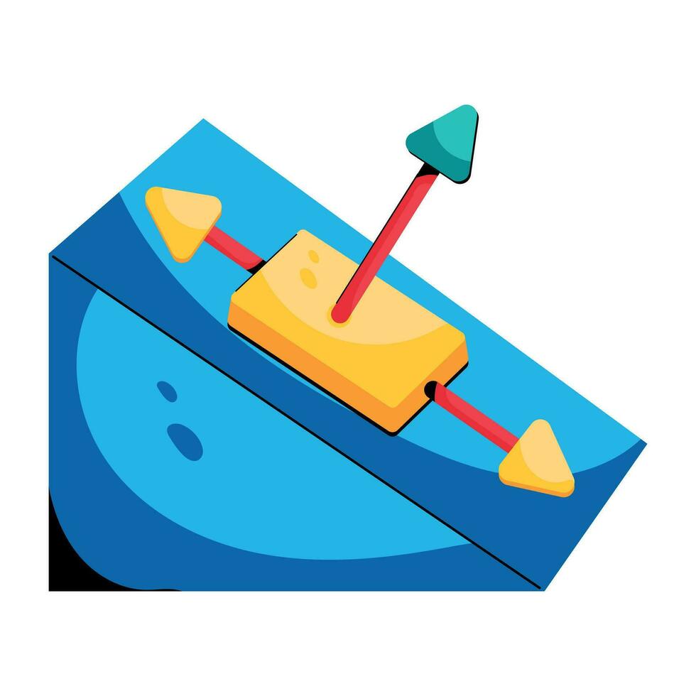 Trendy Sliding Friction vector