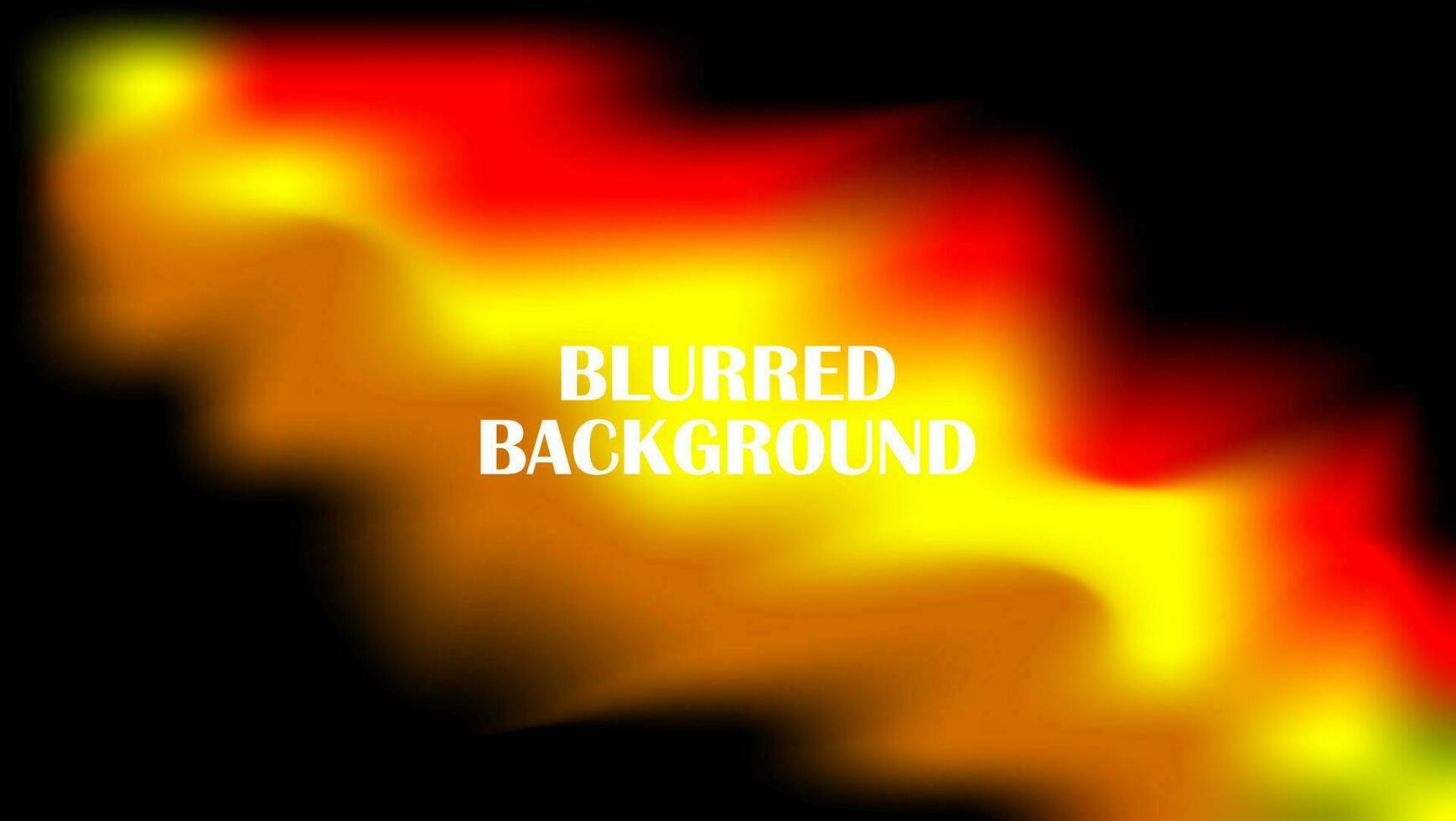 abstract fire blurred background vector