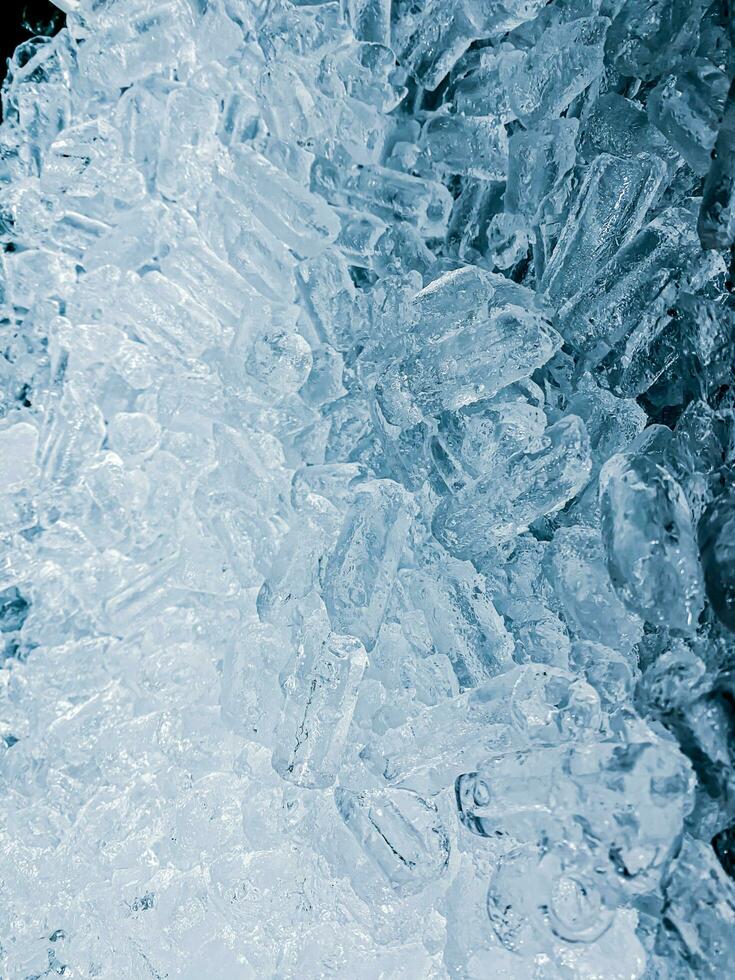 Ice cubes background, ice cube texture, ice wallpaper It makes me feel fresh and feel good. In the summer, ice and cold drinks will make us feel relaxed, Made for beverage or refreshment business. photo