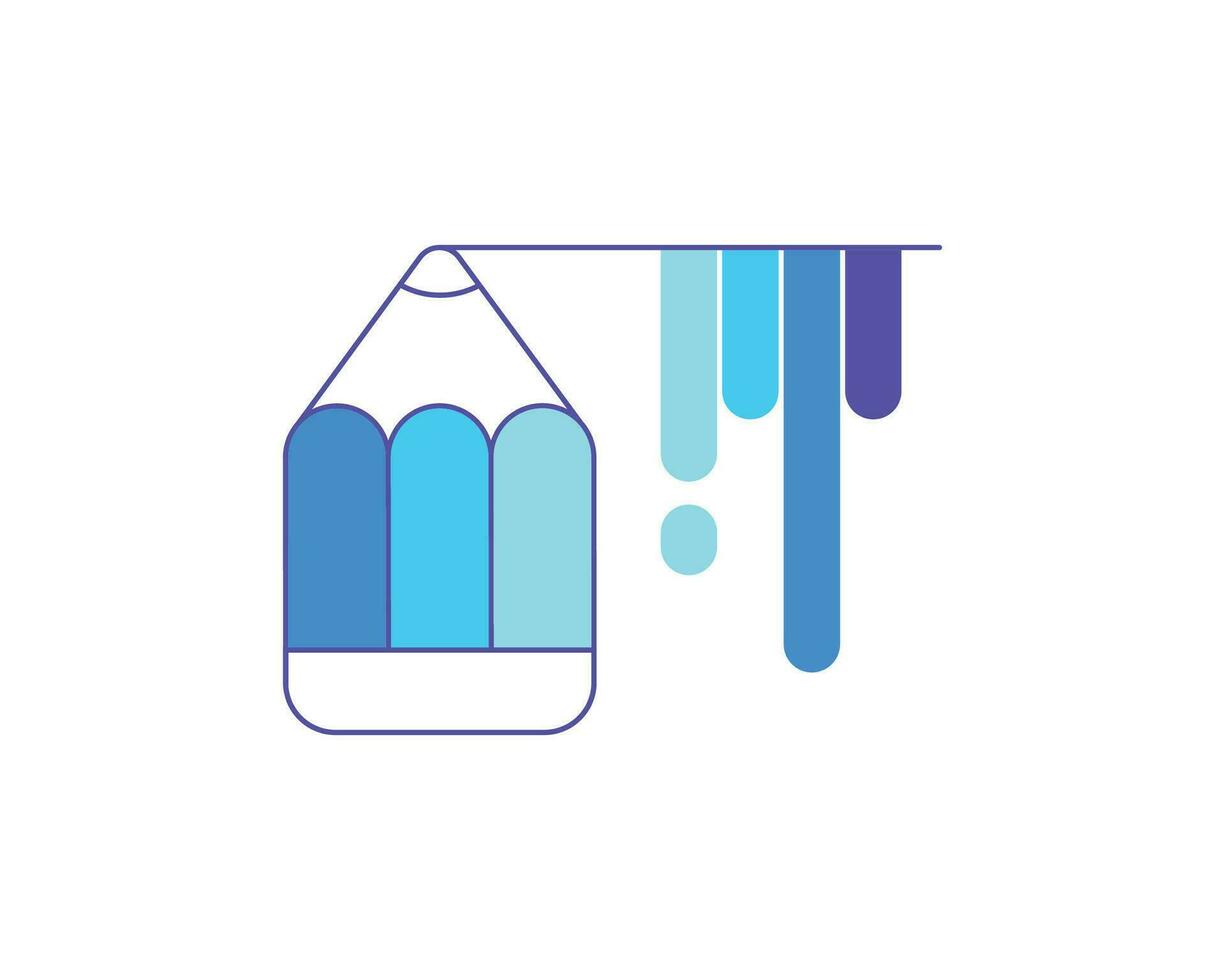 Creative pencil art vector illustration 25445002 Vector Art at Vecteezy