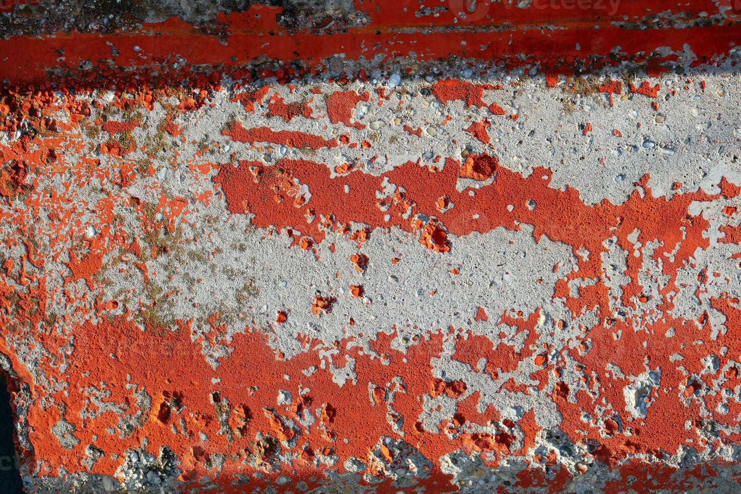 Cracked and abstract grunge texture. Aged material surface backdrop. Weathered effect pattern. Old and dirty background. photo