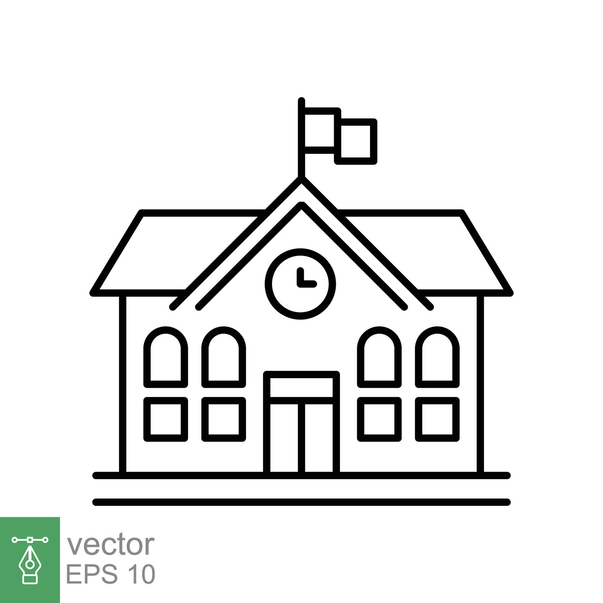 schoolhouse icon