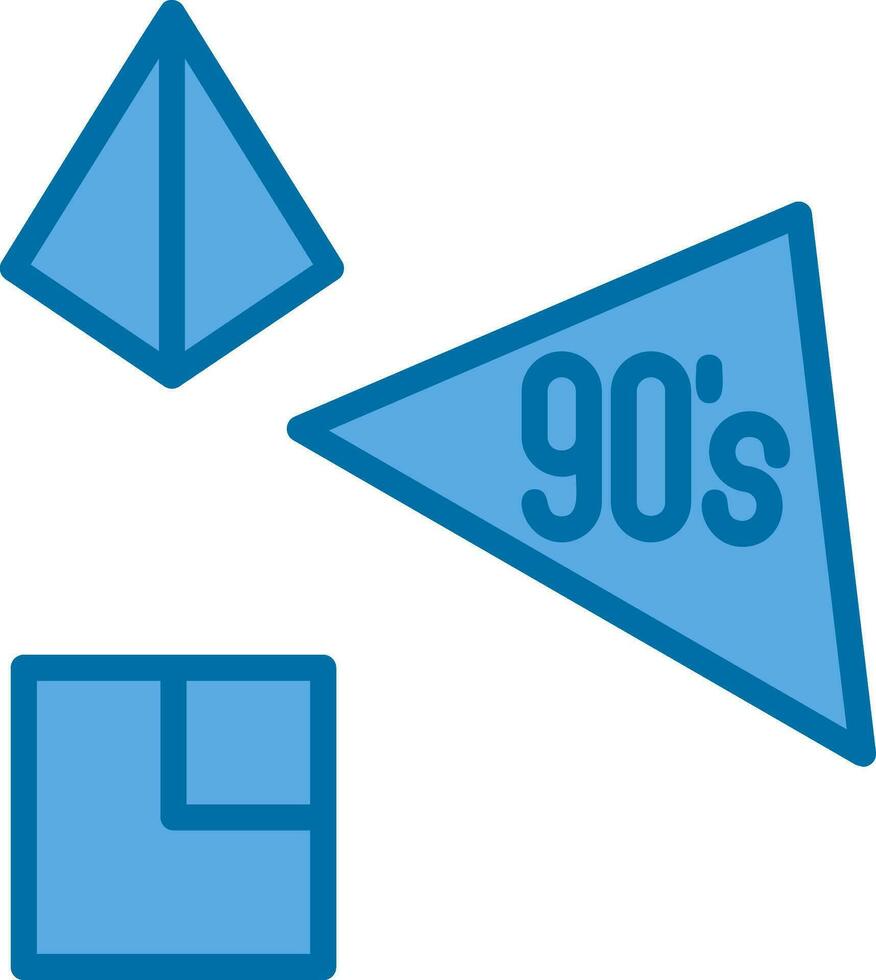 90s Vector Icon Design