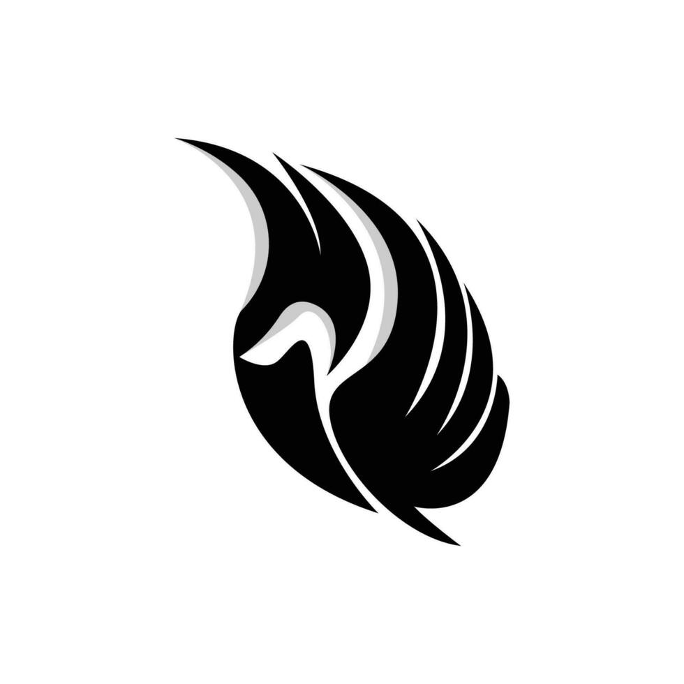 Logo Swan Vector Desain Template illustration