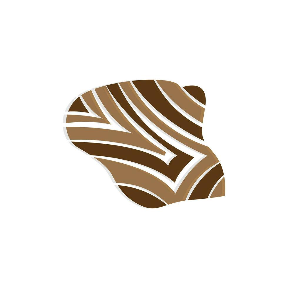 Wood Logo, Wood Layers And Natural Fibers Design, Carpenter Vector, Wood Tools vector