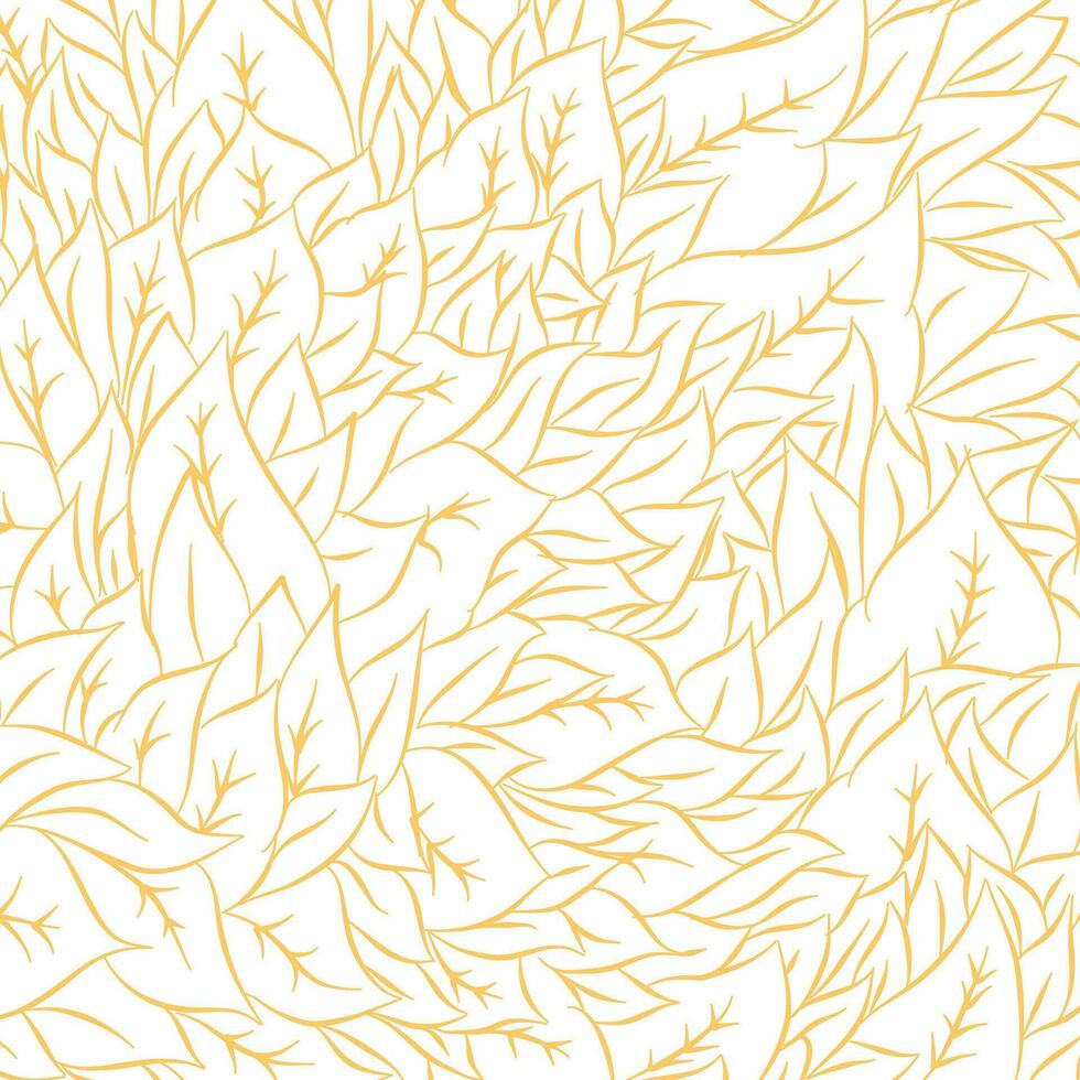 Leaf pattern. Tropical leaf Wallpaper. Seamless leaf pattern. Hand drawn leaf outline design for fabric , print, cover, banner and invitation, Vector illustration.